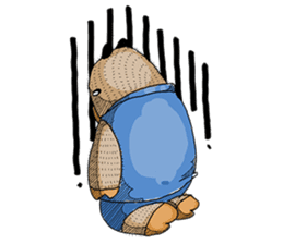 Cute capybara sticker #11061347