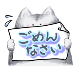 Fuku's sticker makes you a smiling face. sticker #11061434