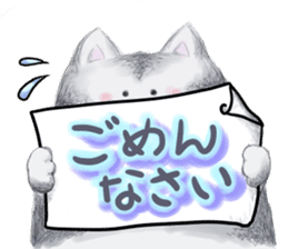 Fuku's sticker makes you a smiling face. sticker #11061434