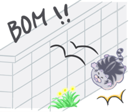 Fuku's sticker makes you a smiling face. sticker #11061438