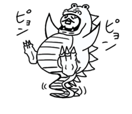 tanimaru uncle  monster sticker #11062260