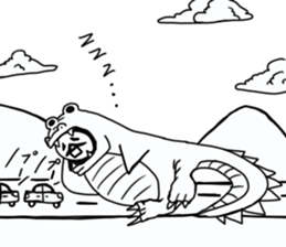 tanimaru uncle  monster sticker #11062264