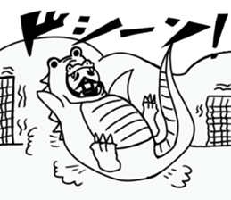 tanimaru uncle  monster sticker #11062285