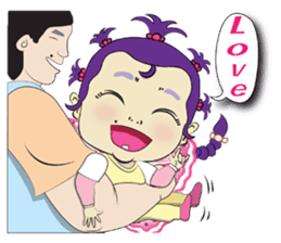 baby butterfly Uzeen sticker #11062562