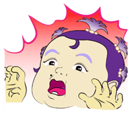 baby butterfly Uzeen sticker #11062565