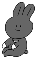 Black Rabbit Pearl 2 sticker #11062648