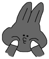 Black Rabbit Pearl 2 sticker #11062653