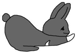 Black Rabbit Pearl 2 sticker #11062670