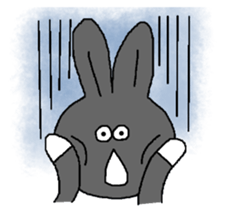 Black Rabbit Pearl 2 sticker #11062676