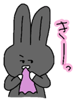 Black Rabbit Pearl 2 sticker #11062682