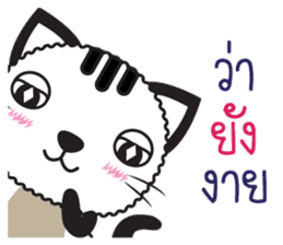 Tikkie Cat sticker #11063168
