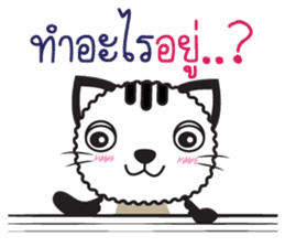 Tikkie Cat sticker #11063191