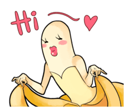 Catherine The Beauty Banana sticker #11063528