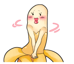 Catherine The Beauty Banana sticker #11063531