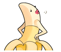Catherine The Beauty Banana sticker #11063541