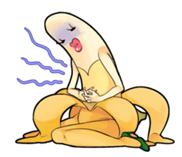 Catherine The Beauty Banana sticker #11063561