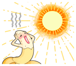 Catherine The Beauty Banana sticker #11063563