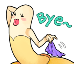 Catherine The Beauty Banana sticker #11063565