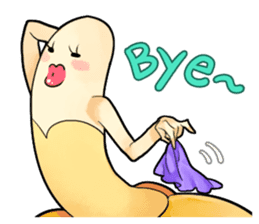 Catherine The Beauty Banana sticker #11063565