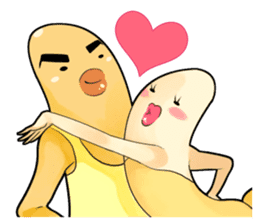 Catherine The Beauty Banana sticker #11063567