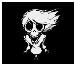 skeleton_girl_2 sticker #11063726