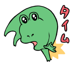 Strange frog 's series by Beth sticker #11063741