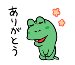 Strange frog 's series by Beth sticker #11063749