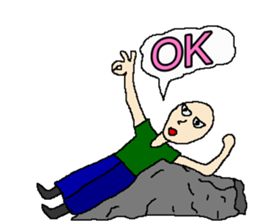 OK cool man sticker #11063972