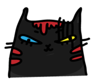 Molly cat sticker #11064329