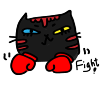 Molly cat sticker #11064332