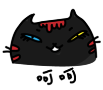 Molly cat sticker #11064334