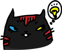 Molly cat sticker #11064336
