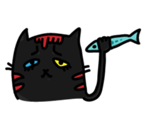 Molly cat sticker #11064343