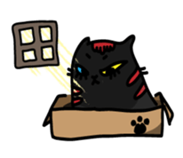 Molly cat sticker #11064346