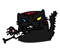 Molly cat sticker #11064352
