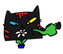 Molly cat sticker #11064354