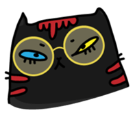 Molly cat sticker #11064357