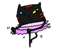 Molly cat sticker #11064361