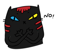 Molly cat sticker #11064362