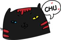 Molly cat sticker #11064363