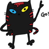 Molly cat sticker #11064364
