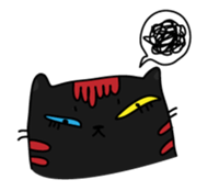 Molly cat sticker #11064365