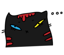 Molly cat sticker #11064367