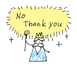 Small king ! sticker #11064660