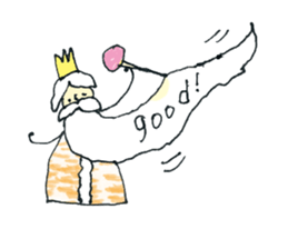 Small king ! sticker #11064665