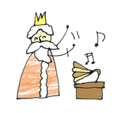 Small king ! sticker #11064671