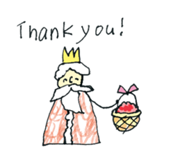 Small king ! sticker #11064675