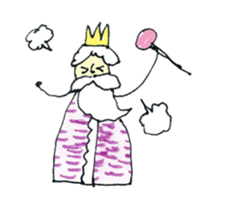 Small king ! sticker #11064679