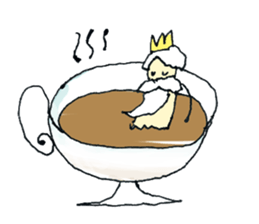 Small king ! sticker #11064685