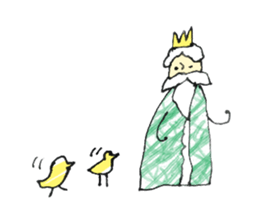 Small king ! sticker #11064687